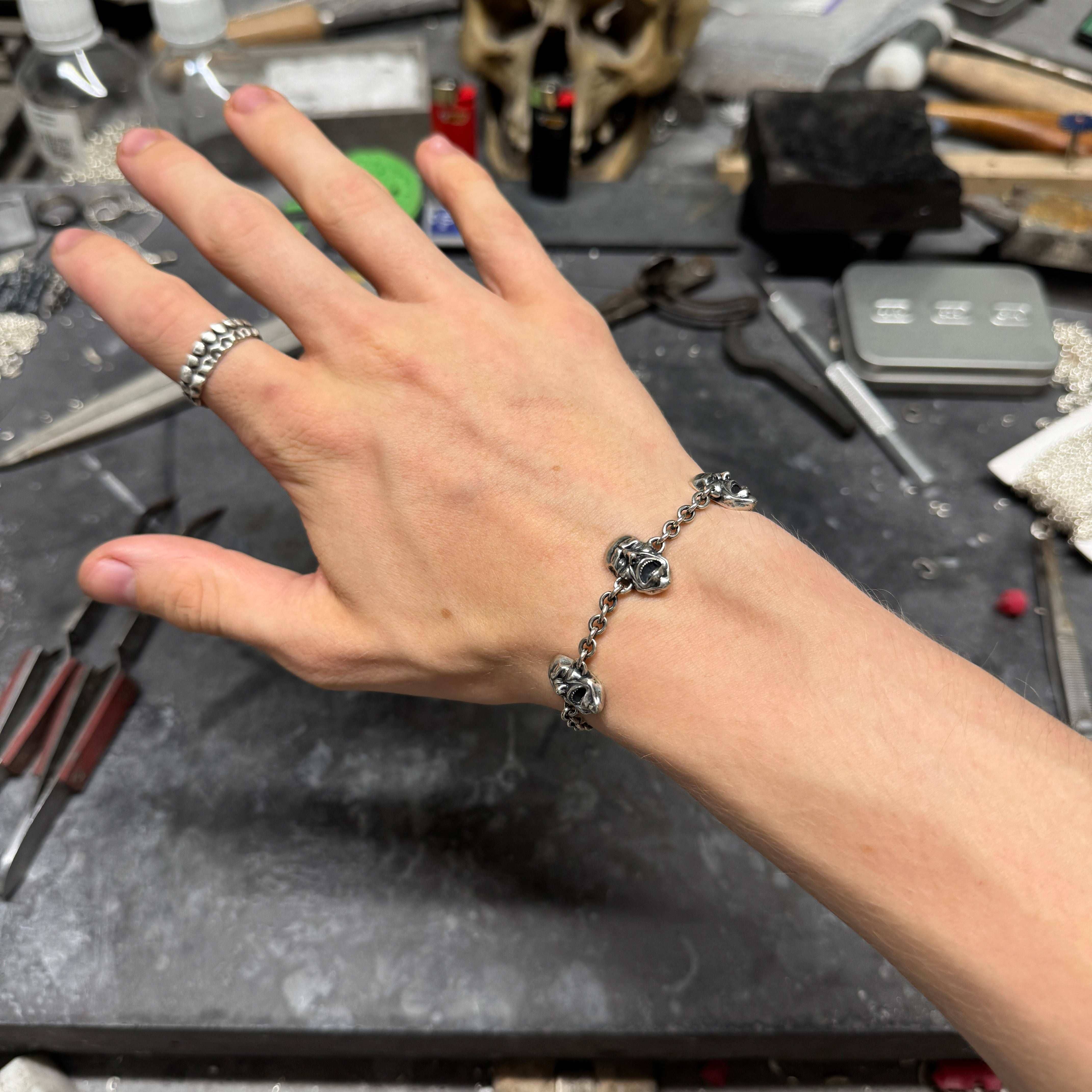 AGONY Heavy Bracelet – 925 Sterling Silver - Image 3