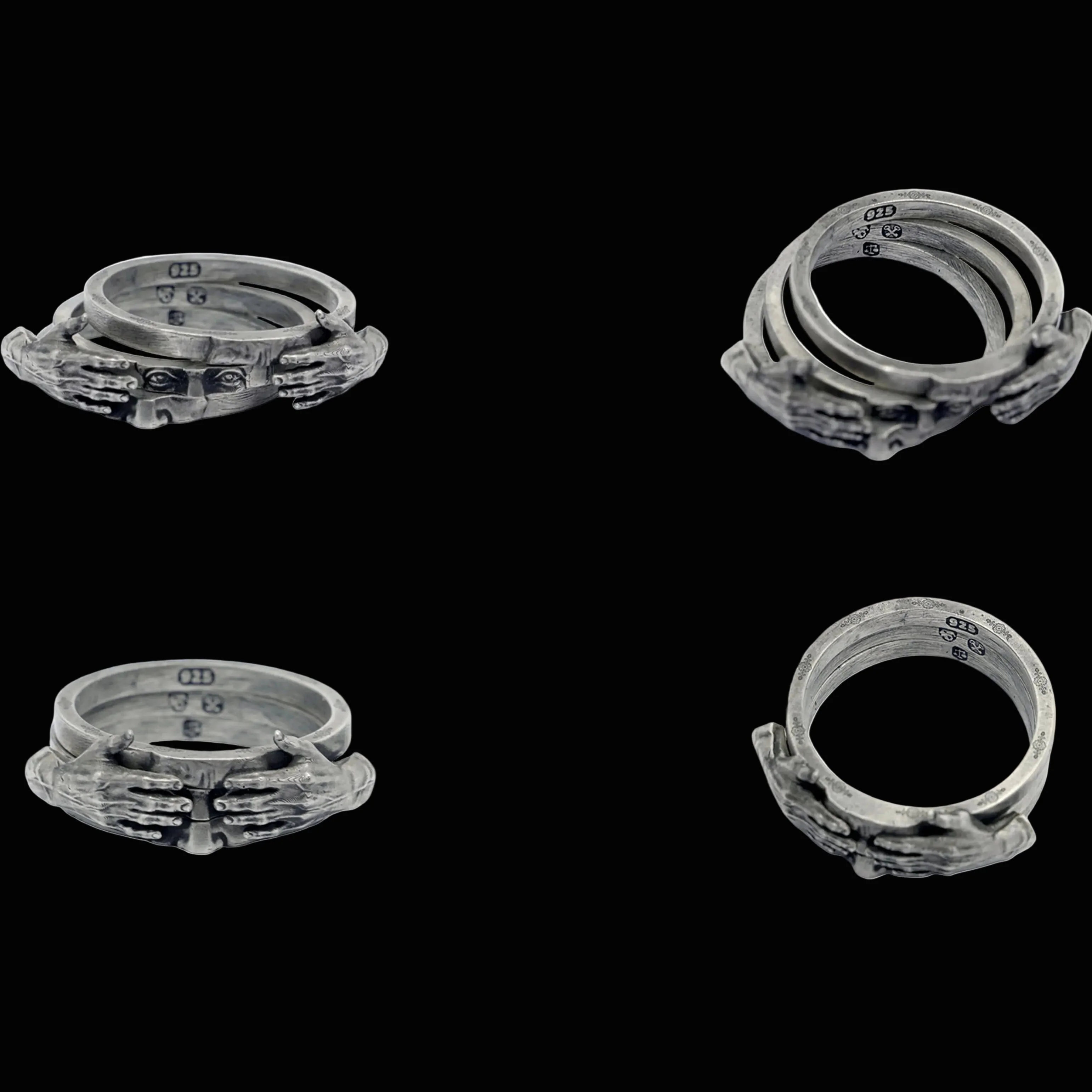 "AUGENÖFFNER" 1of1 Ring - Handcrafted in 925. sterling silver - Image 4