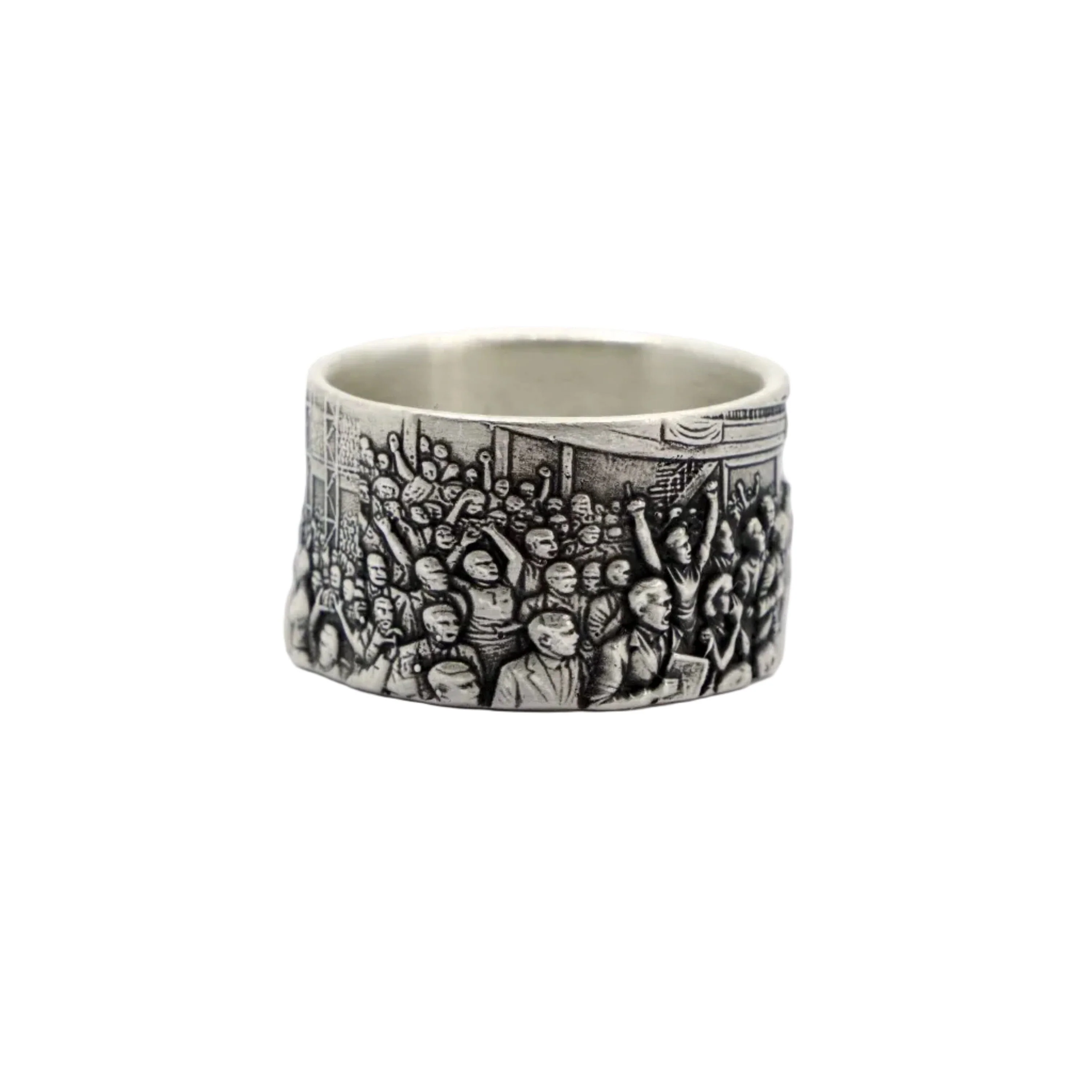 SPECTACULUM Ring - Handcrafted in Oxidized 925 Sterling Silver - Image 4