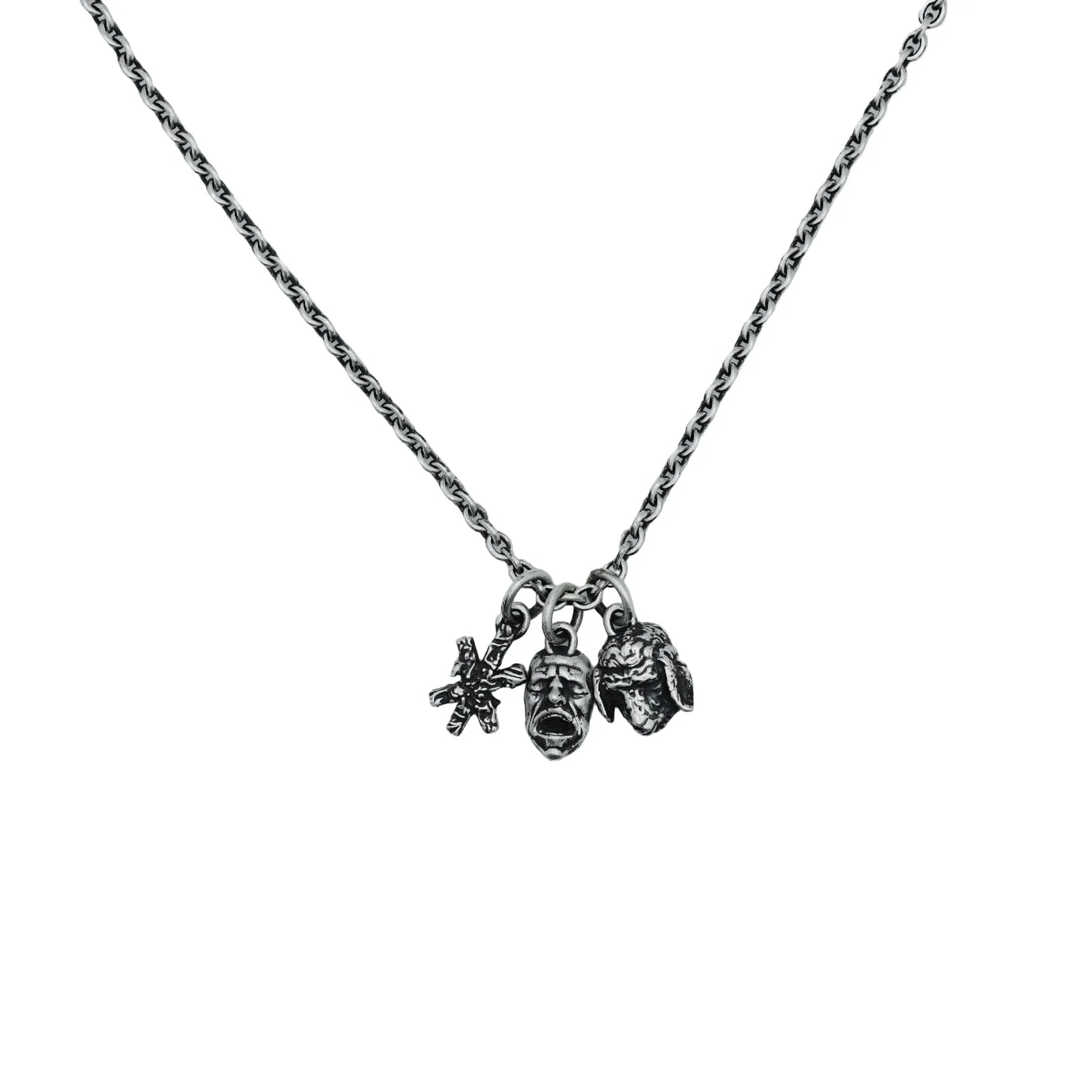 CERBERAL Necklace – Oxidized 925 Sterling Silver - Image 3