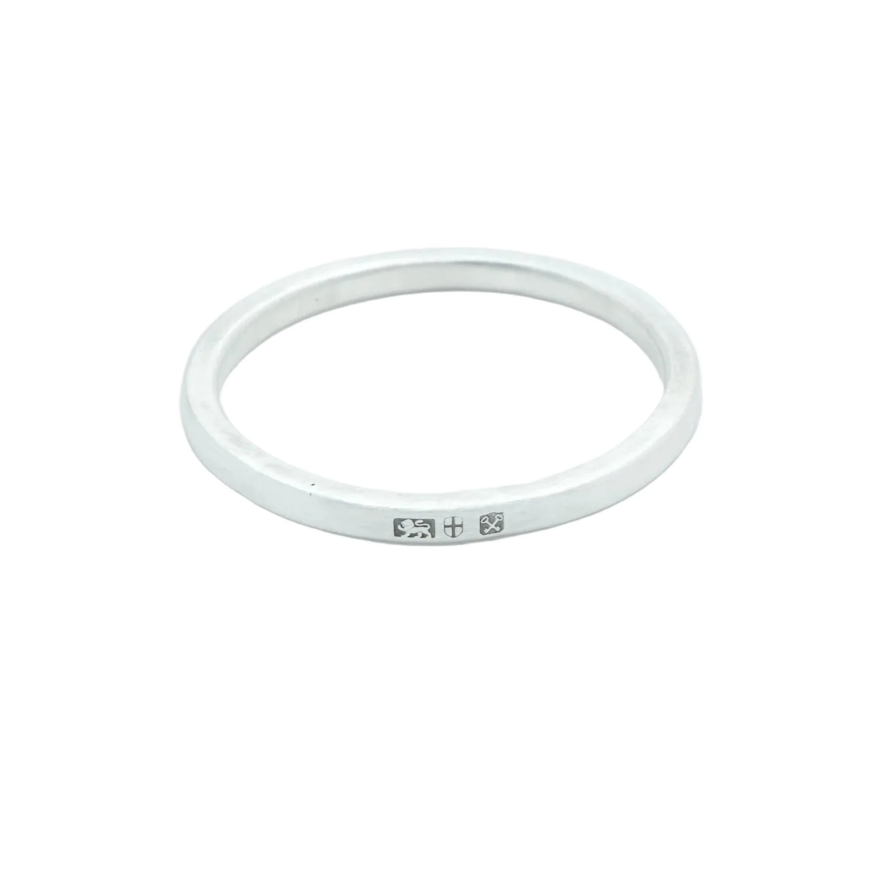 HALLMARK Rings – Matt 925 Sterling Silver - Image 3