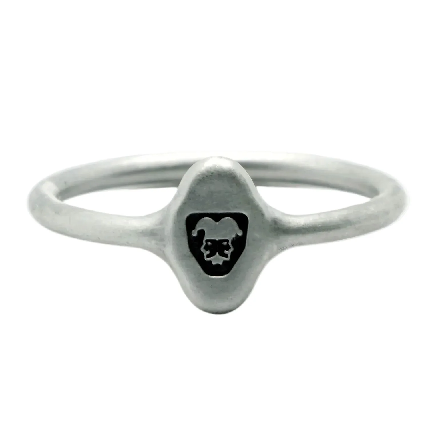 HALLMARK Signet Ring – Matt 925 Sterling Silver - Image 4